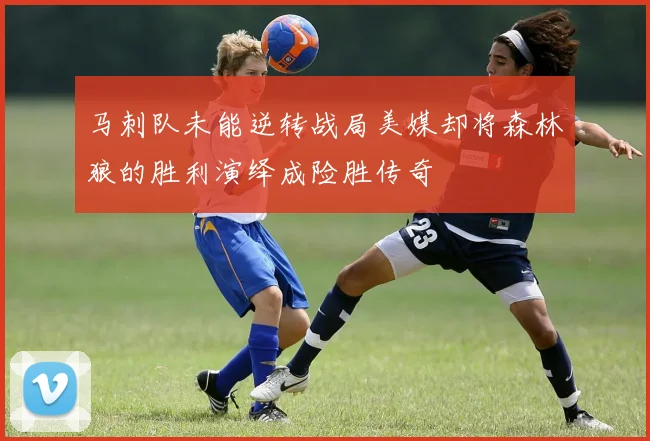 马刺队未能逆转战局美媒却将森林狼的胜利演绎成险胜传奇